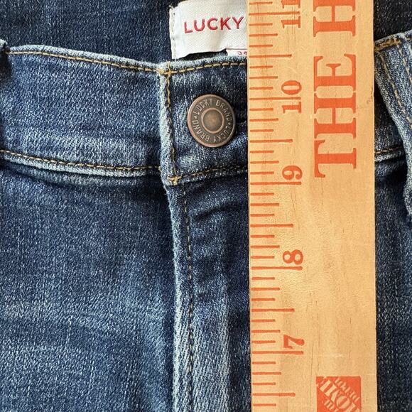 Lucky Brand Men’s Jeans Blue Denim 121 Slim Straight Tag 34x32 Actual 34x29.5 - Picture 16 of 16